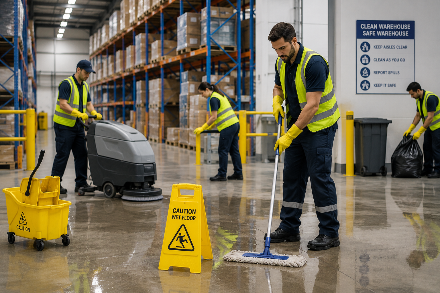 Warehouse Cleaning
