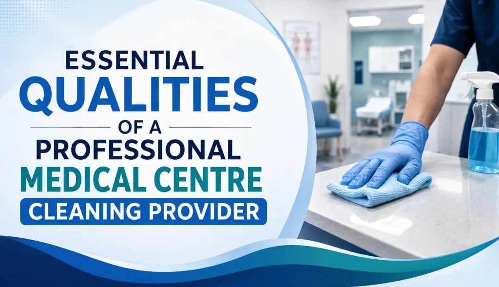 Essential Qualities of a Professional Medical Centre Cleaning Provider
